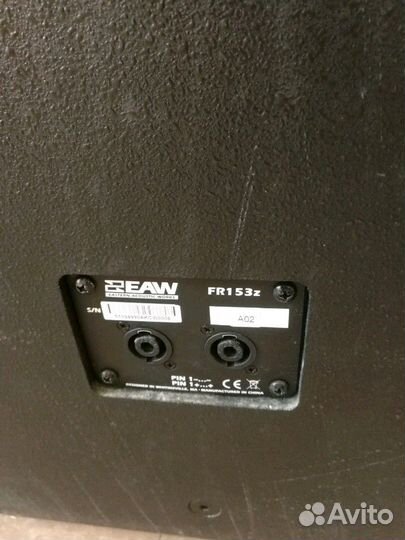 Комплект акустических систем EAW и 2 усилителя