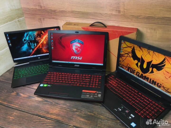 Игровые ноутбуки на Core i5/i7/Ryzen с GeForce GTX