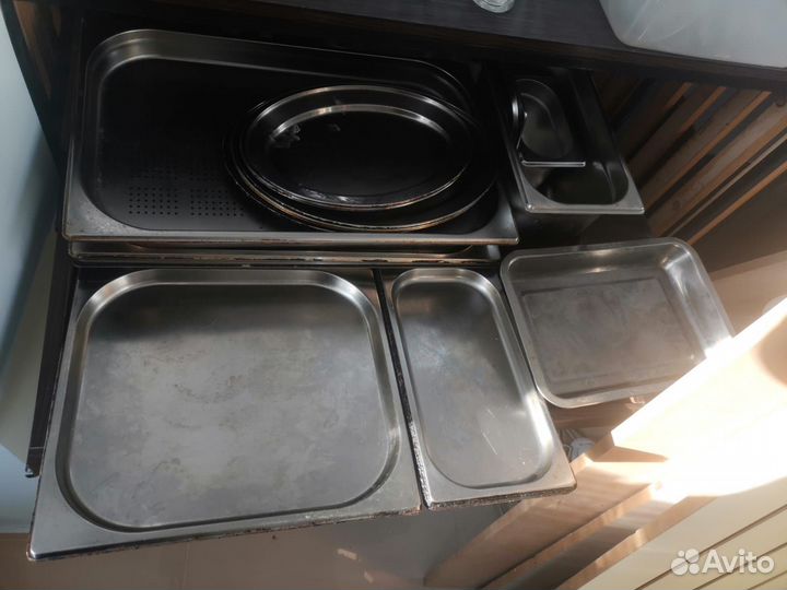 Противень Гастроемкость Luxstahl для духовки