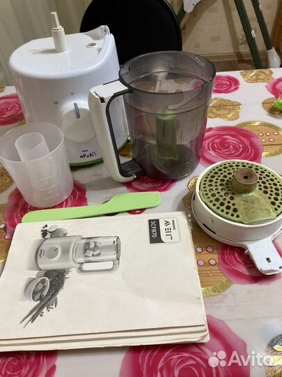 Пароварка блендер philips avent