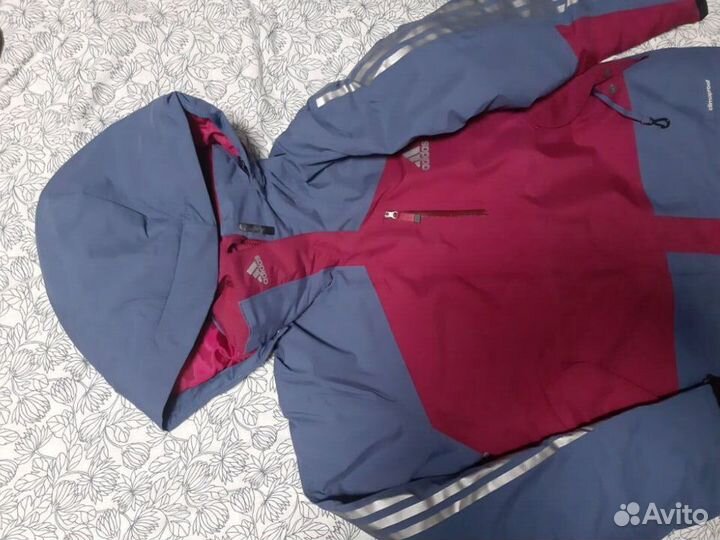 Зим.Тренерская куртка Сб.Россия adidas р.44-46.48