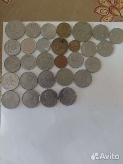 Продам всё монеты