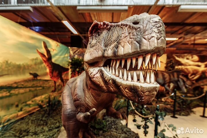 Действующая выставка динозавров