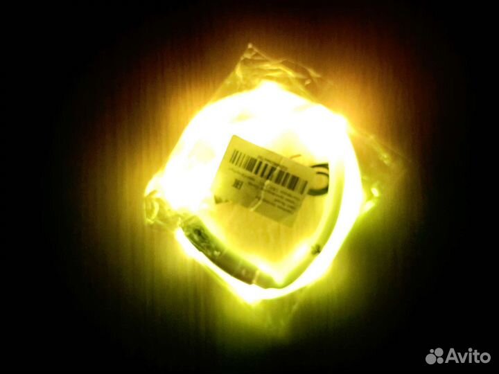 Ошейник для собак светящийся светодиодный 70см