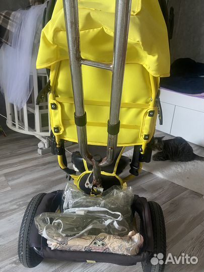 Трехколесный детский велосипед lamborghini