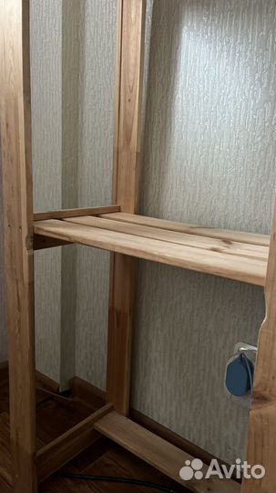 Стеллаж деревянный бу