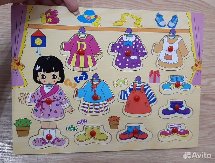 Комплект развивающих игр для малышей