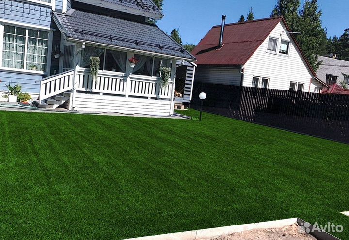 Рулонный газон 