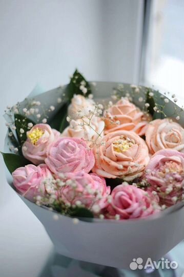 Букет из зефира