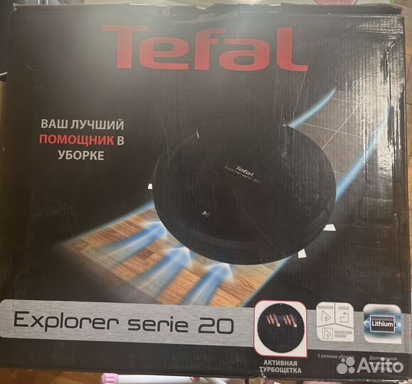Робот пылесос tefal explorer serie 20
