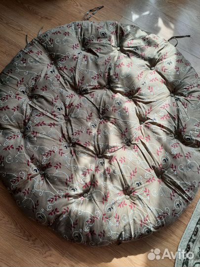 Кресло качалка ротанговое