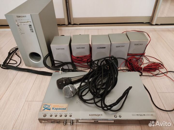 Двд плеер с караоке хундай dks 6000