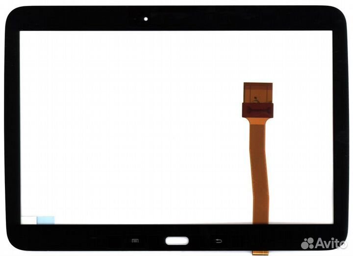 Тачскрин Samsung P5200 P5210 коричневый