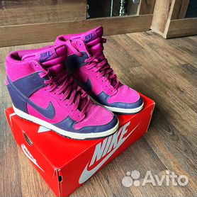 Nike air revolution outlet sky hi sneakers purple