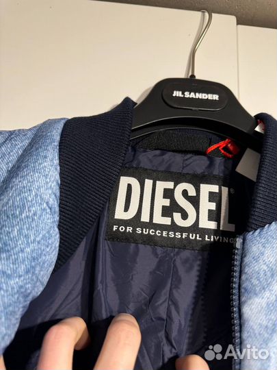 Пуховик Diesel Blue Over Оригинал