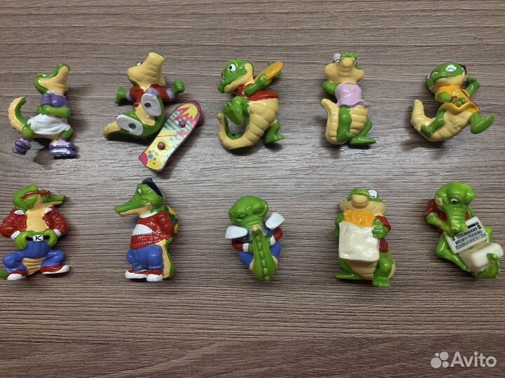 Крокодилы на каникулах киндер сюрприз 1992г