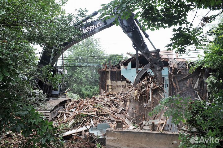 Демонтаж,снос ветхих сооружений,вывоз мусора