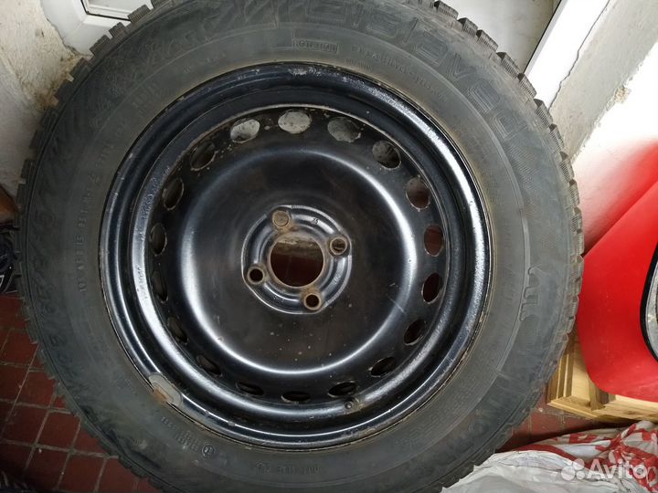 Колеса в сборе r15 4x100 зимние Gislaved