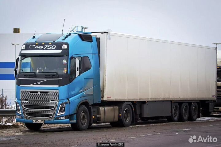 Водитель се на рефрижераторы