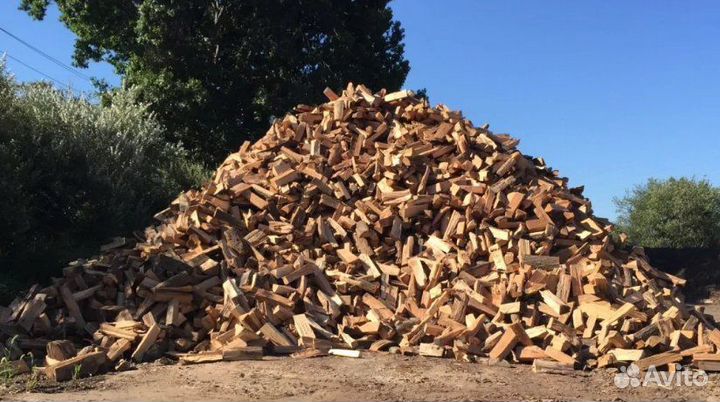 Дрова колотые