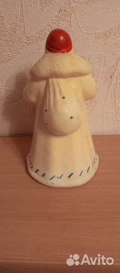 Статуэтка деда мороза пластик СССР