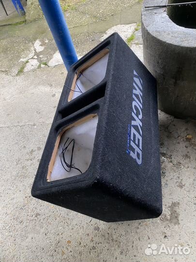 Короб под 2 квадратных сабба 12