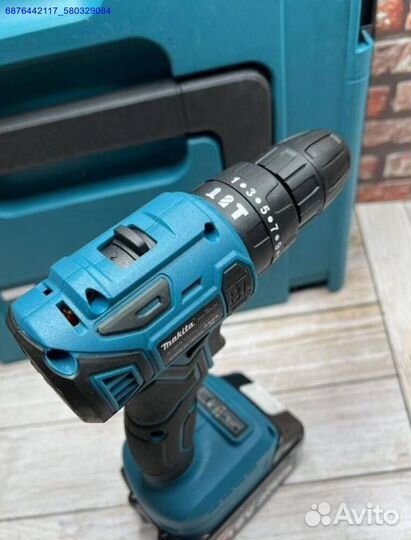 Набор Makita 2в1 Шуруповерт, гайковерт (Арт.40576)