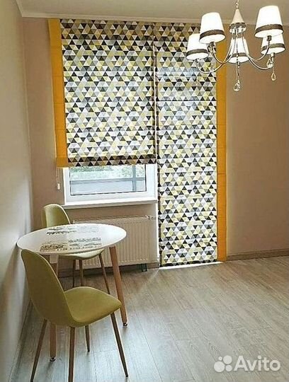 Римские шторы под ключ