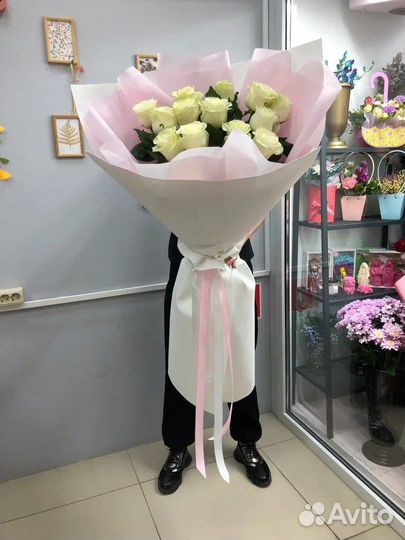 Букет гигант из роз