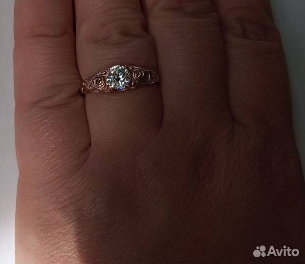 Кольцо медицинское золото 18 р