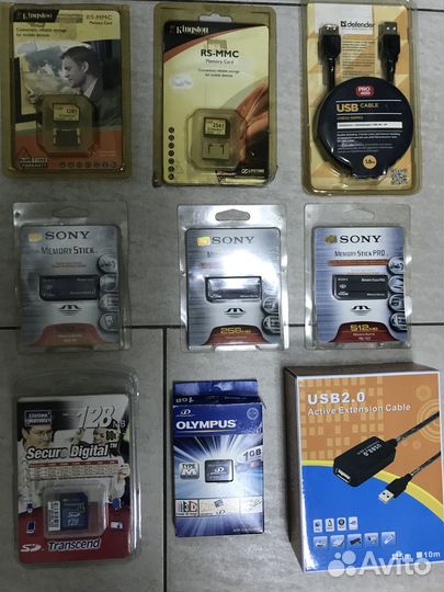 Карта памяти, удлинители