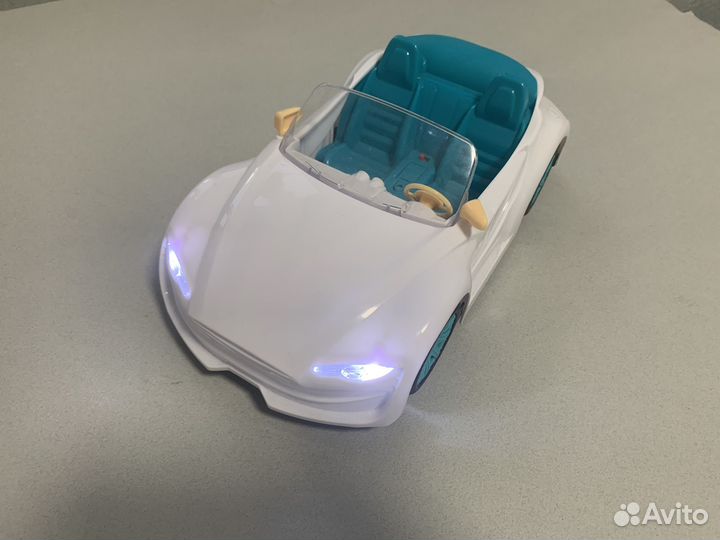 Детская машинка каталка Машина кабриолет для кукол
