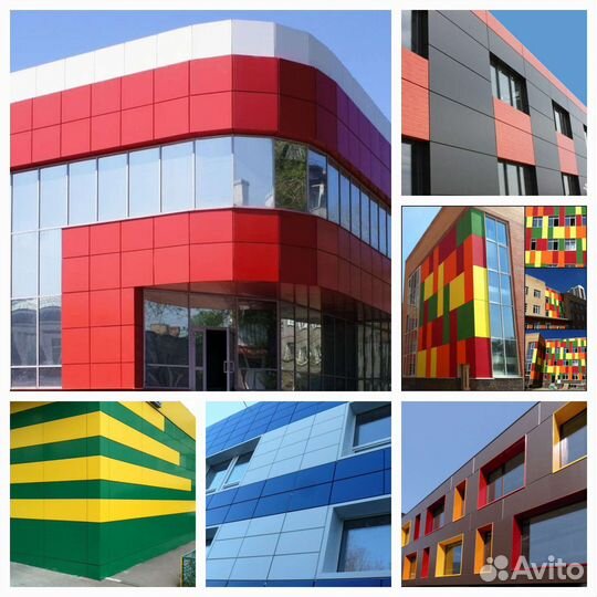 Фасадные металлические кассеты