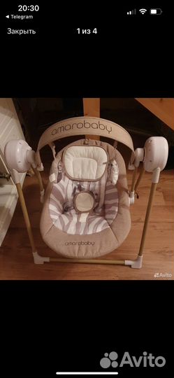 Детские электронные качели