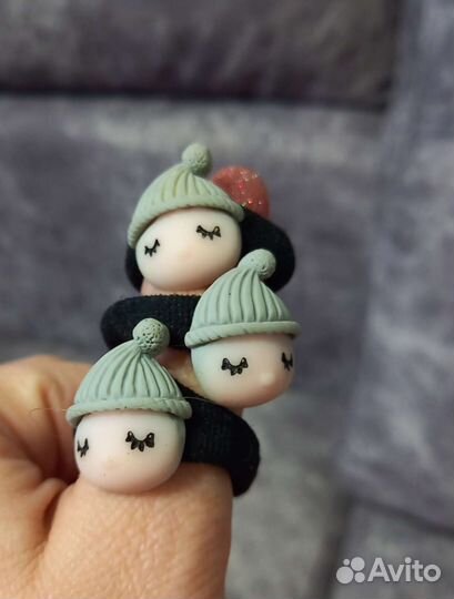 Резиночки для волос и нарукавники