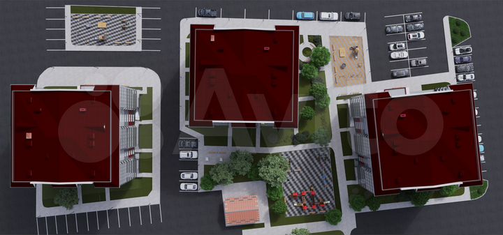 2-к. квартира, 56,4 м², 3/9 эт.