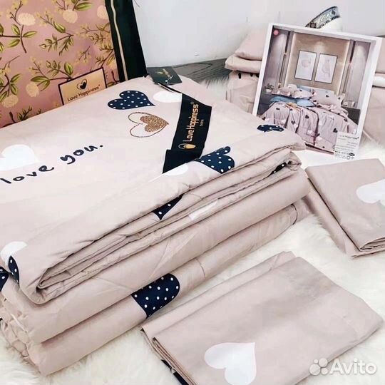 Белье постельное с готовым одеялом