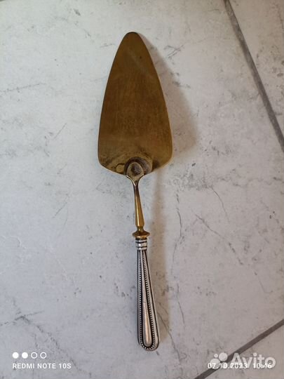 Лопатка для торта серебро