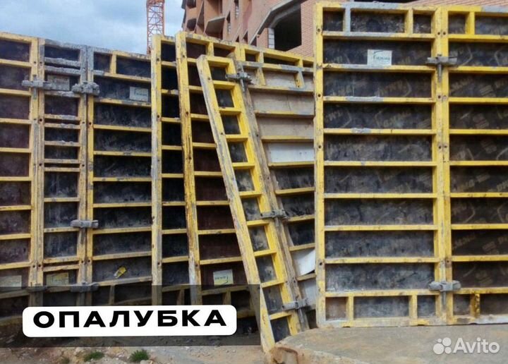Аренда опалубки для фундамента
