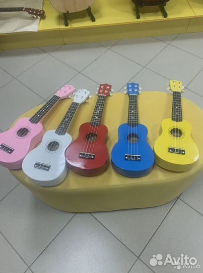 Гитара укулеле размер сопрано новая