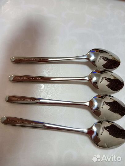 Ложки чайные royal kuchen, много, Авито доставка