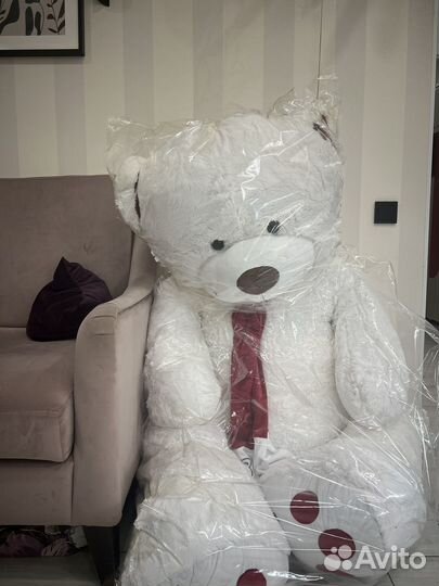 Плюшевый медведь новый