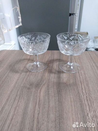 Креманка хрустальная