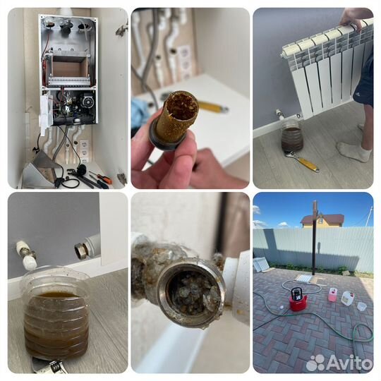 Промывка системы отопления