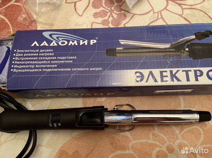 Электрощипцы для волос Ладомир
