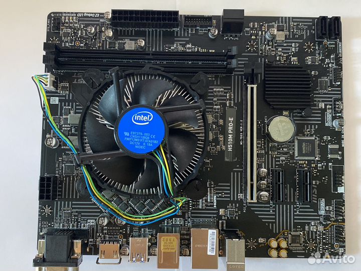 Материнская плата MSI H510M PRO-E с процессором