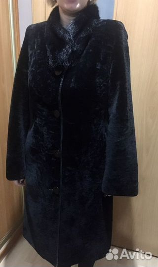 Шуба мутоновая 46 размер