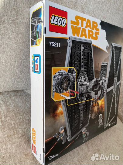 Lego Star Wars 75211 Имперский истребитель. Новый