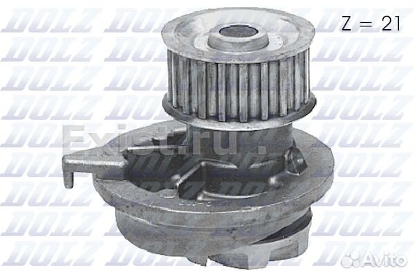 Воденая помпа Dolz O-108 для opel 1.6 diesel