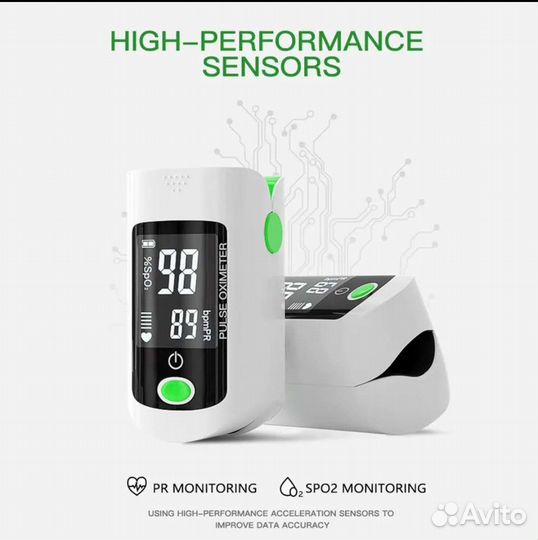 Пульсоксиметр новый